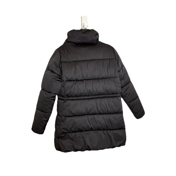Save the Duck Petunia Black Puffer Jacket Drawstring Waist Women's 2/M NWT $448 - Picture 4 of 16